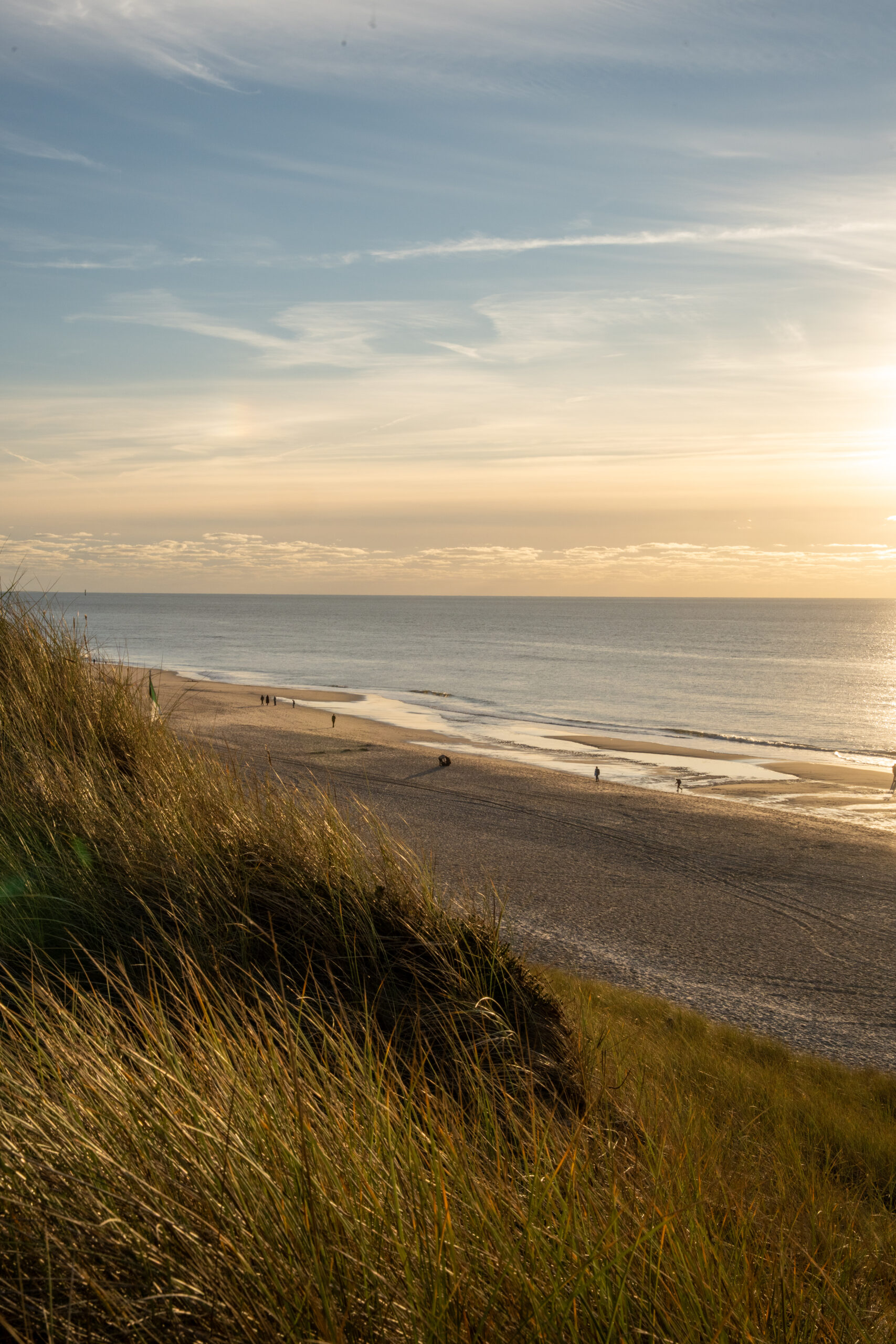 Strand mit weitblick