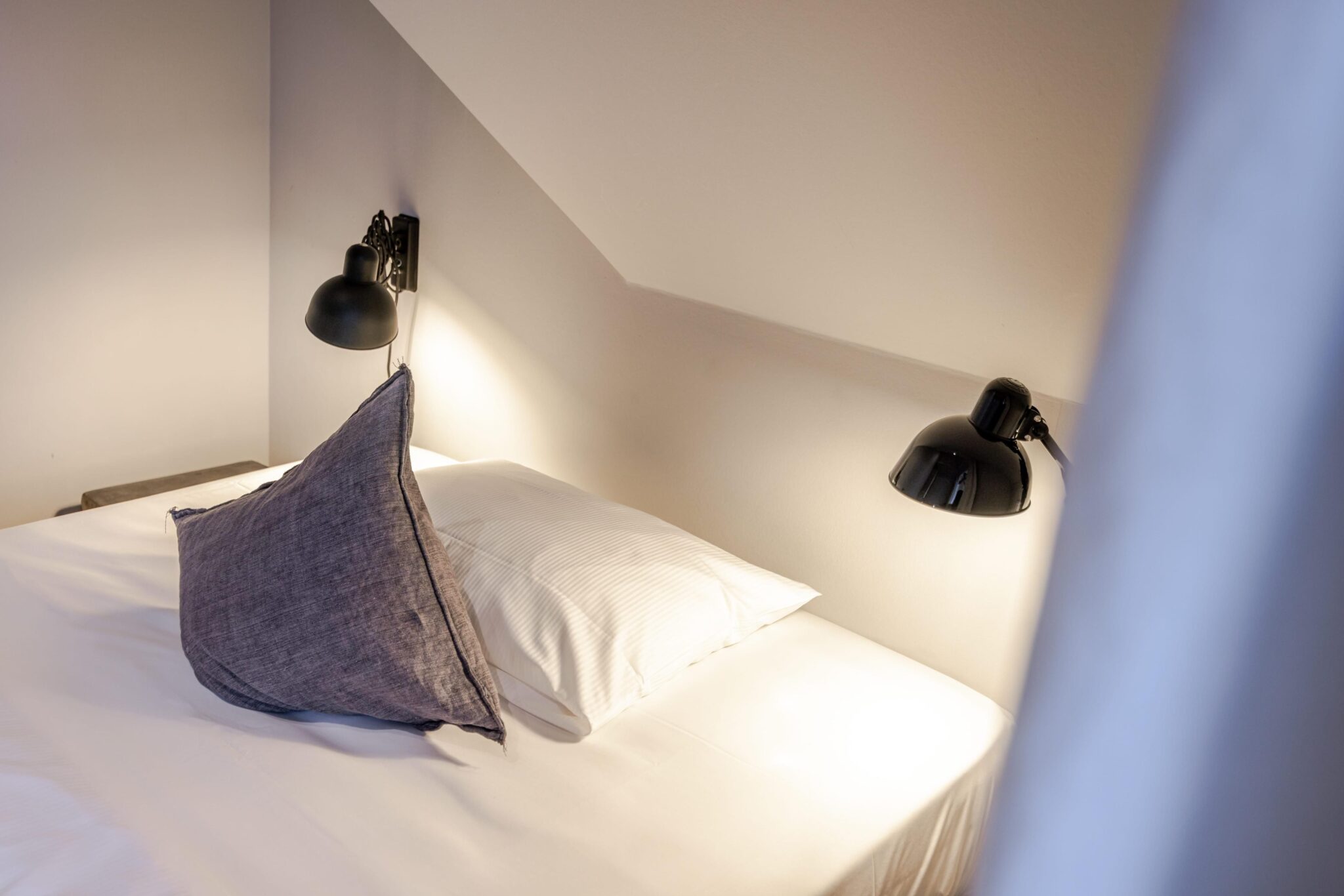 Schlafzimmer in Ferienwohnung auf Sylt