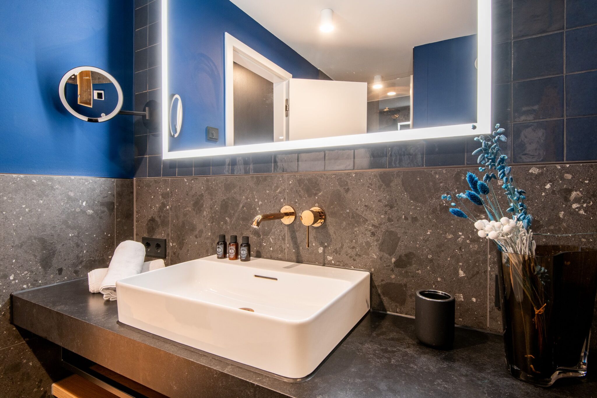 Waschbecken in Ferienwohnung auf Sylt