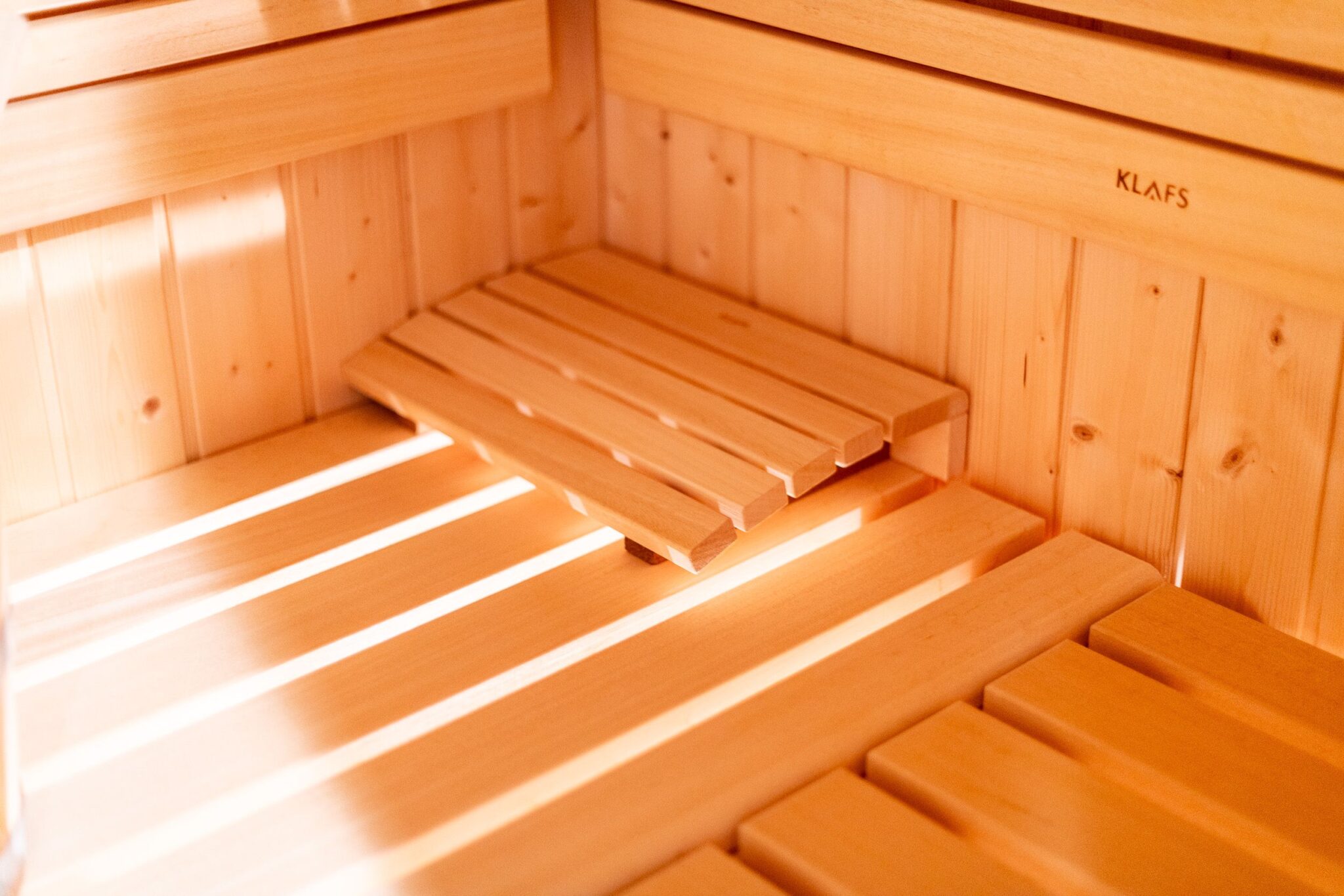 Sauna in Ferienwohnung auf Sylt