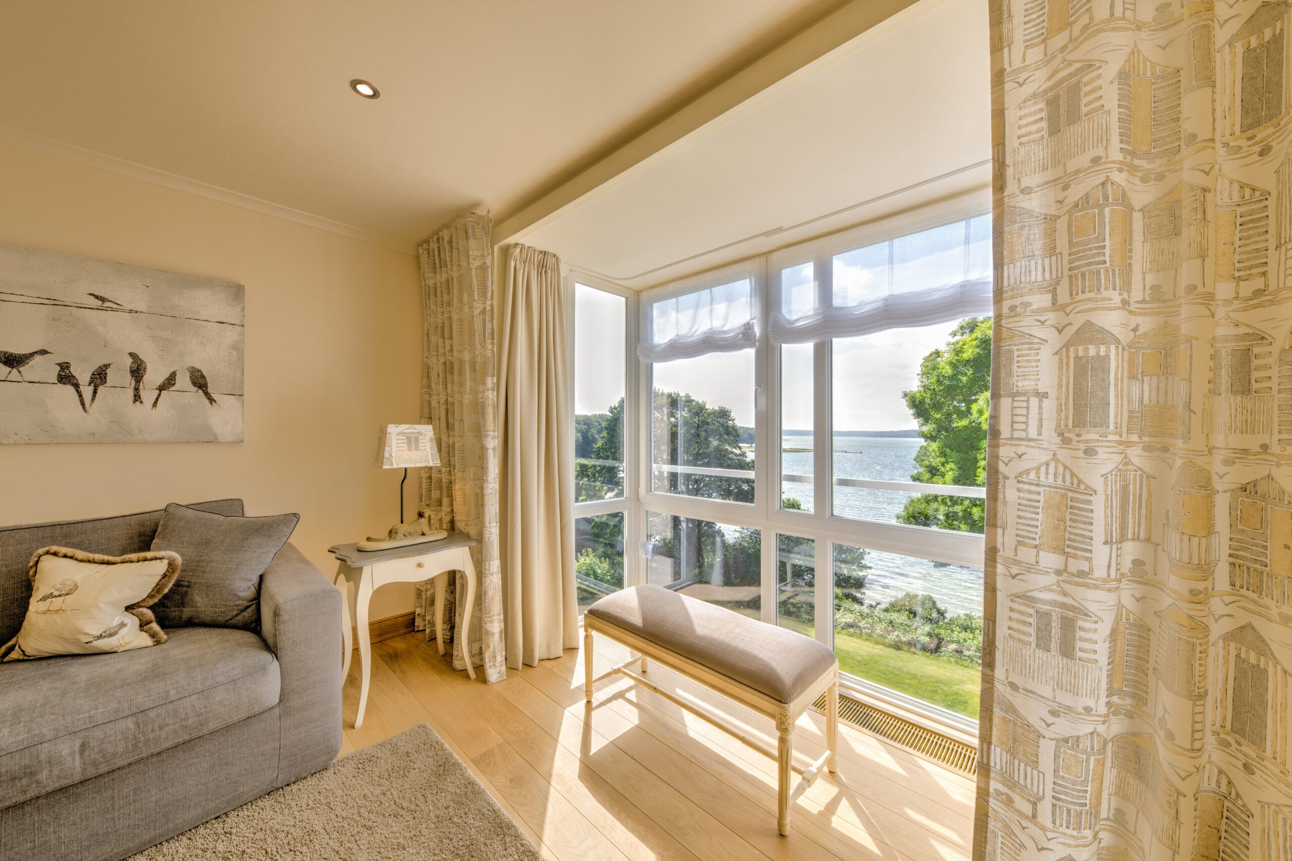 Ausblick aus Ferienwohnung auf Sylt