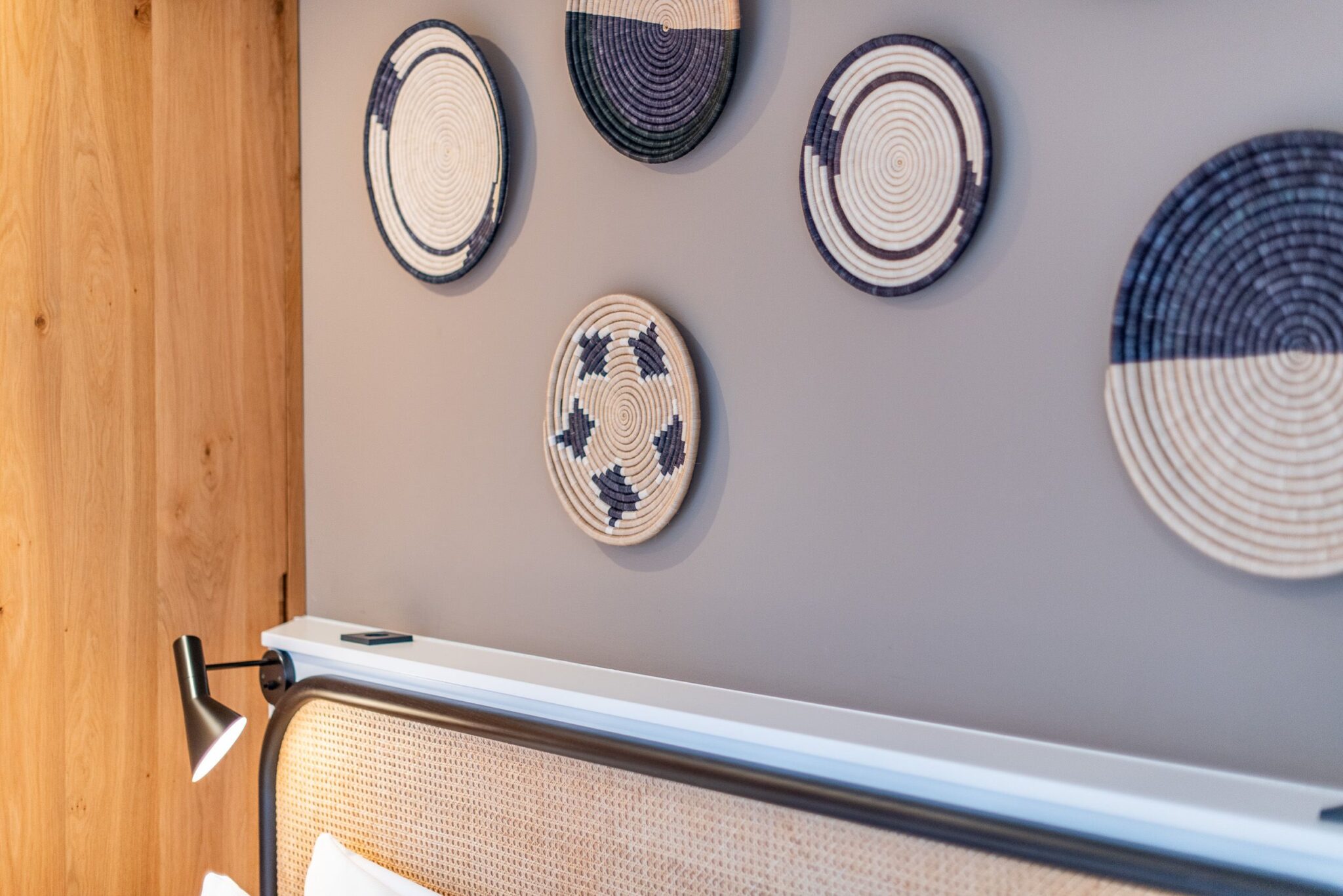 Bett in Ferienwohnung auf Sylt