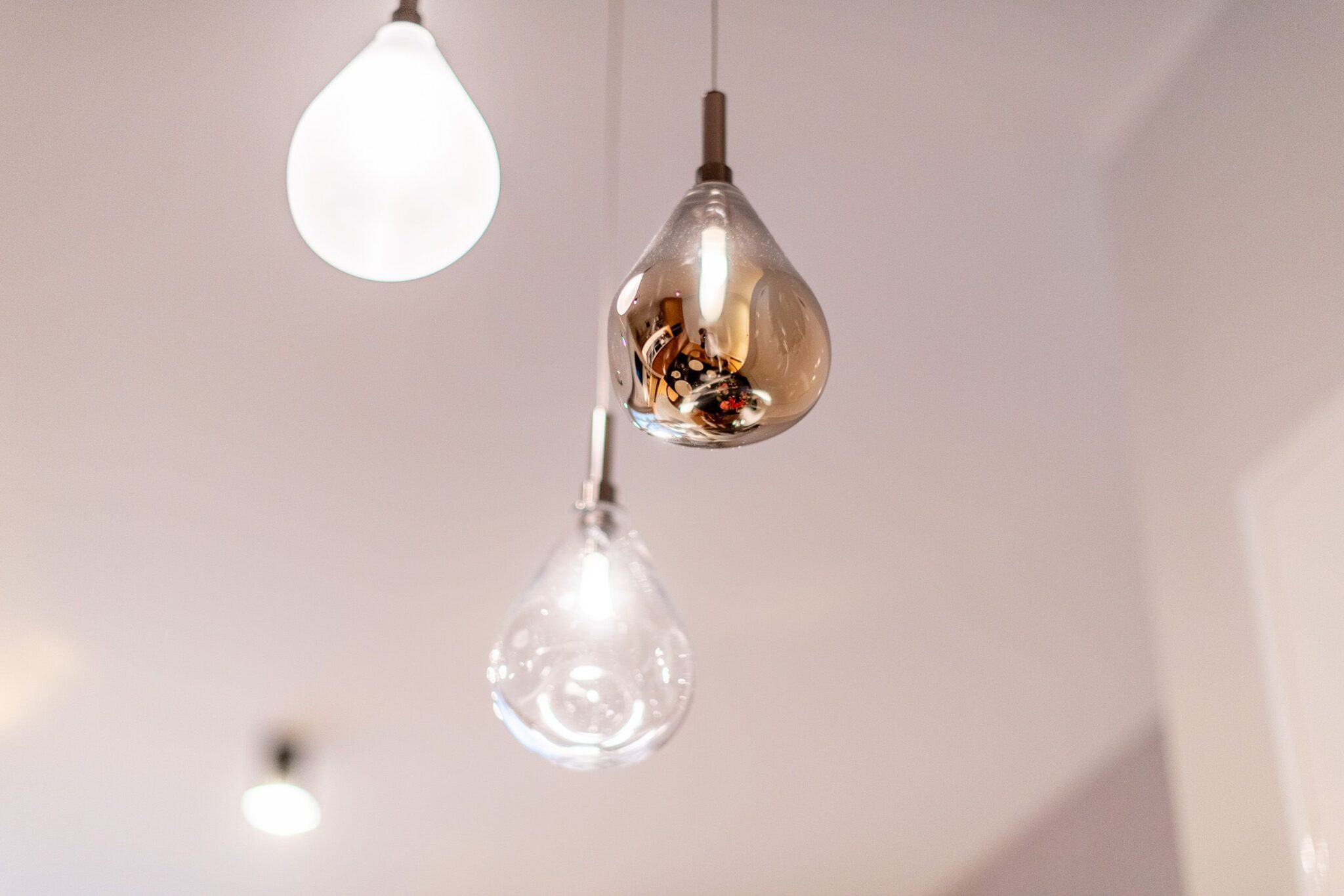 Lampe in Ferienwohnung auf Sylt