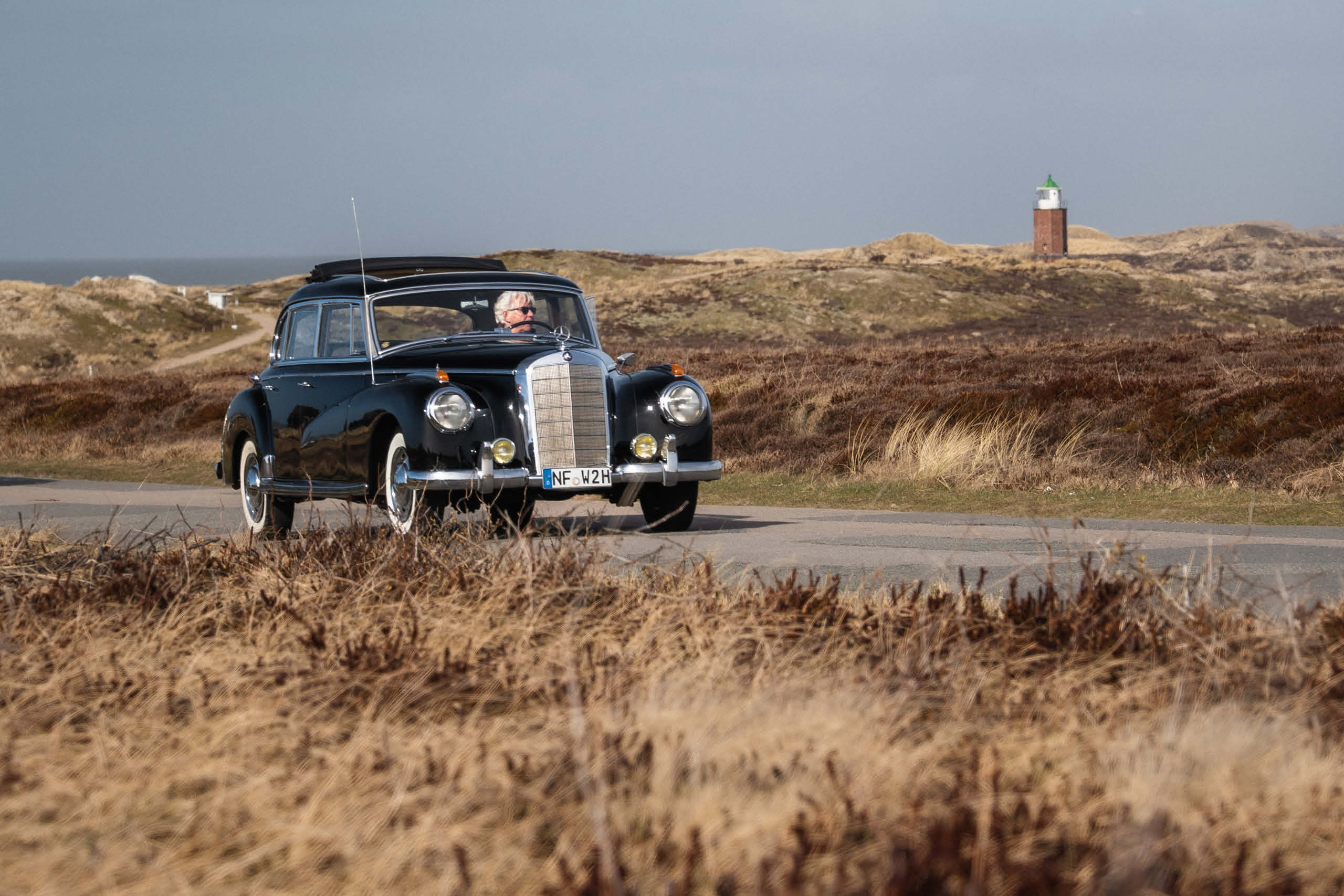 oldtimer in den dünen