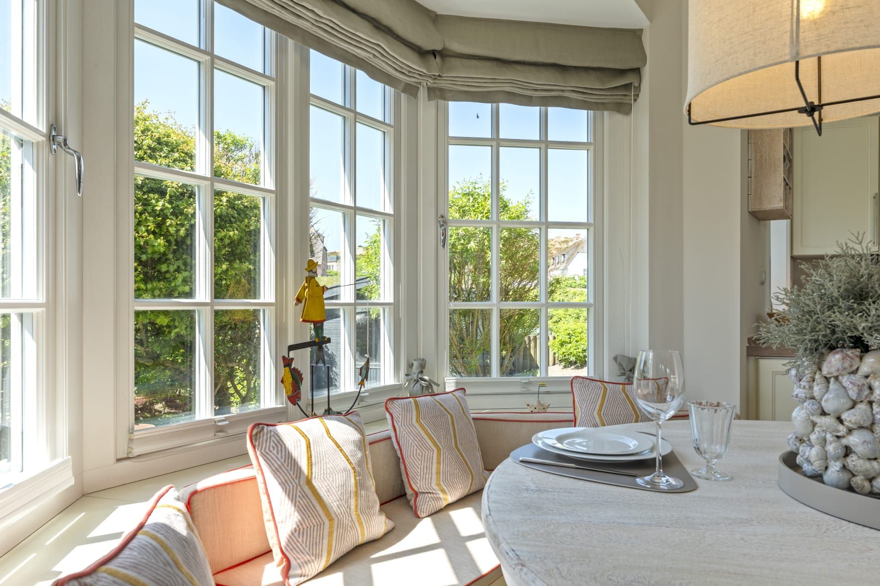 Esstisch in Ferienhaus auf Sylt