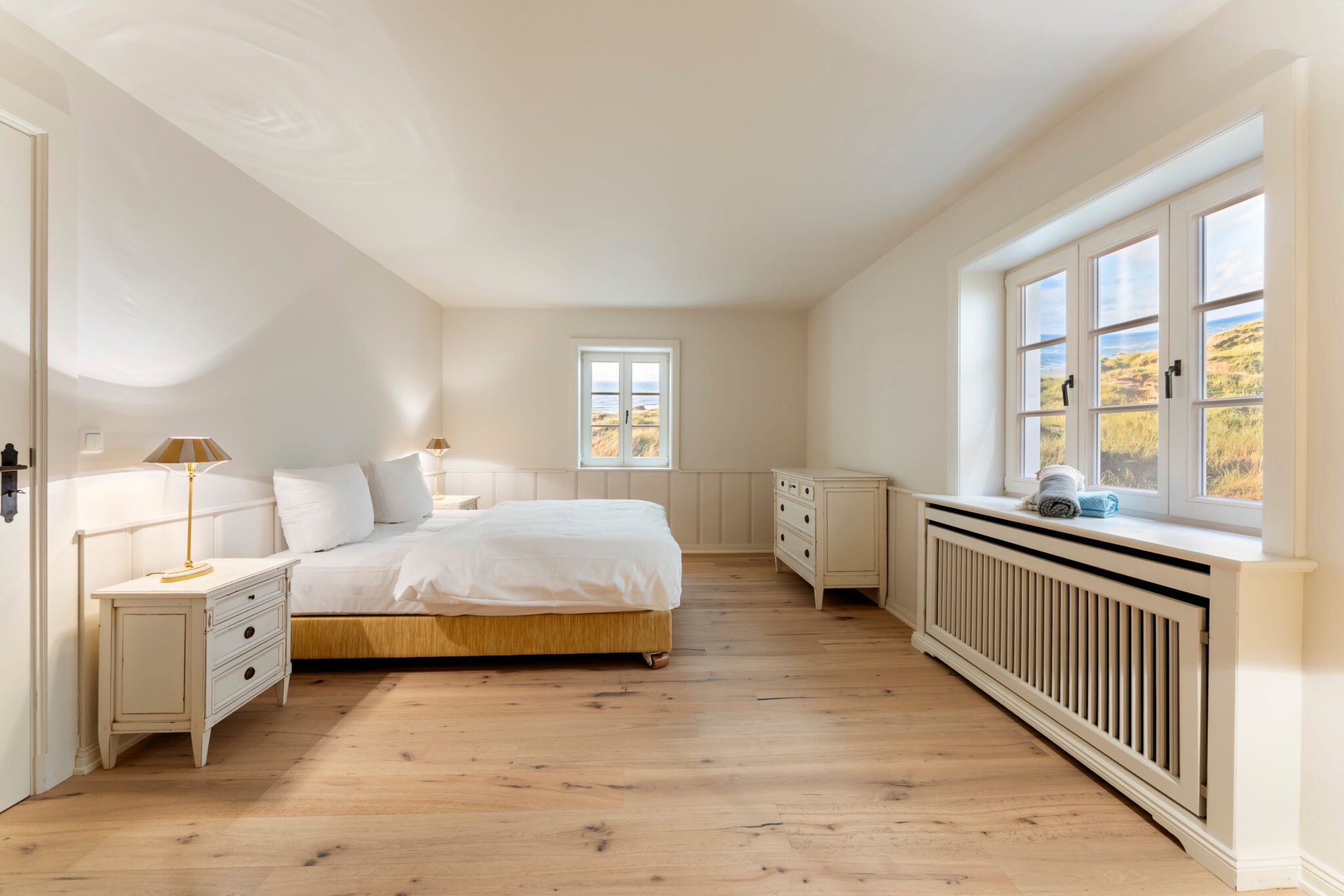 Schlafzimmer mit Doppelbett